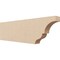 Ekena Millwork 2in. W x 6in. H x 20in. L Asheboro Woodgrain TimberThane Rafter Tail, Primed Tan RFTUR02X06X20ASHRCPR - alternate 1
